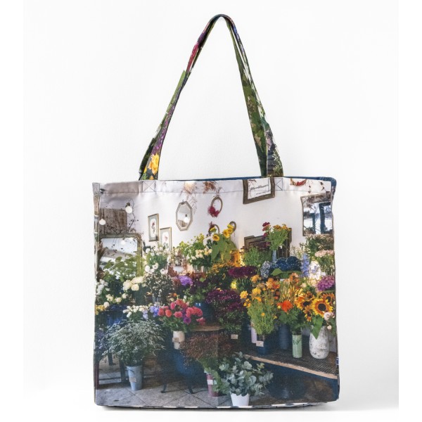 Sac Cabas Paris Fleuriste " Brindille "