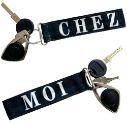 "Chez Moi" Keychain