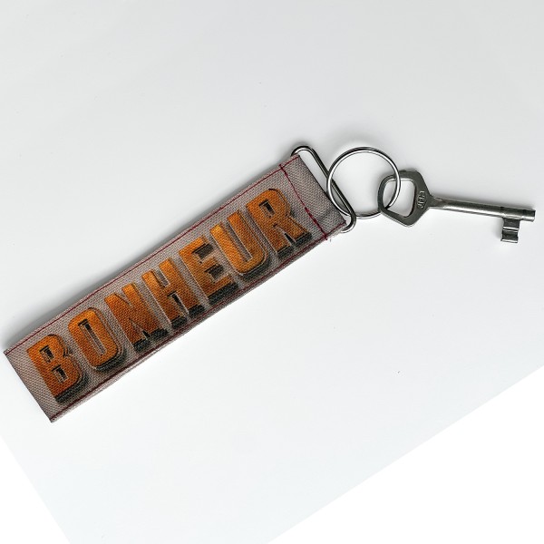 Clés du Bonheur Keychain