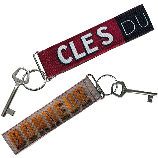 Clés du Bonheur Keychain