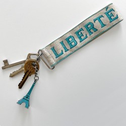 "Liberté Toujours" Keychain