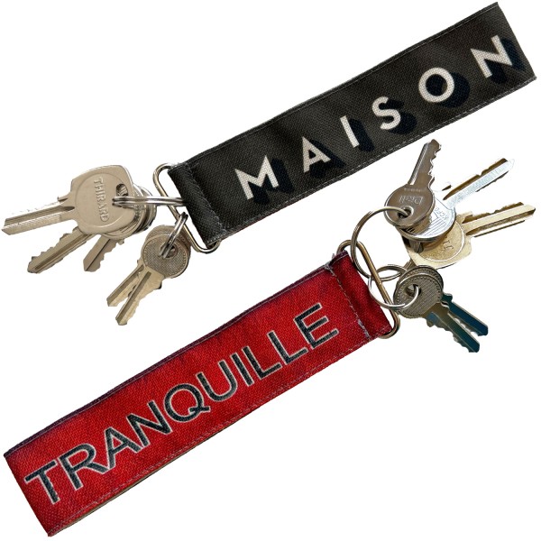 Maison Tranquille keychain