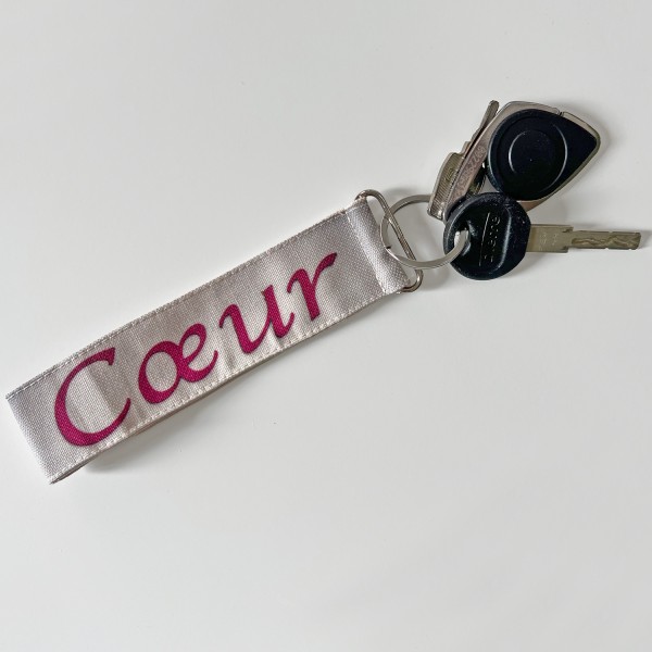 Paris Cœur Keychain
