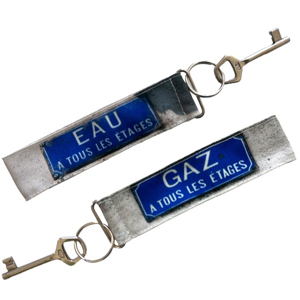 Eau & Gaz à tous les étages keychain