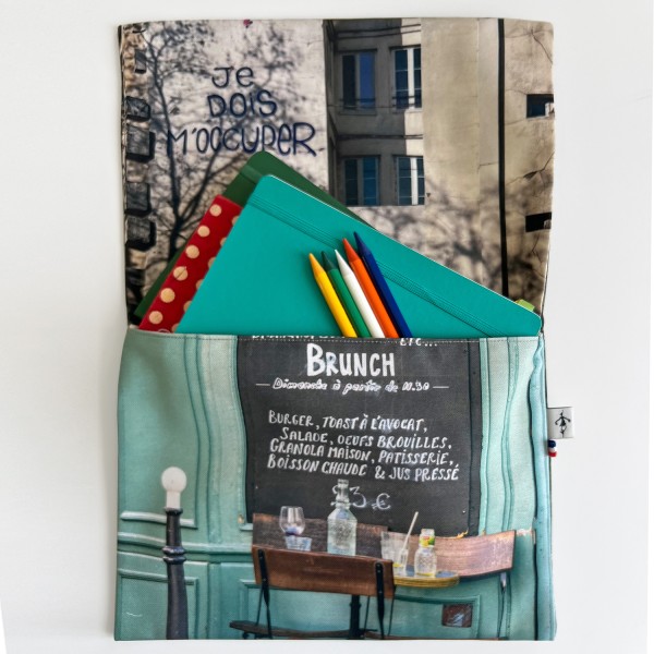 Paris Promenades Book Pouch – Cœur...
