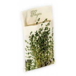 Wall pouch Thyme - Vegetables Kitchen- Maron Bouillie Paris - made in France 2