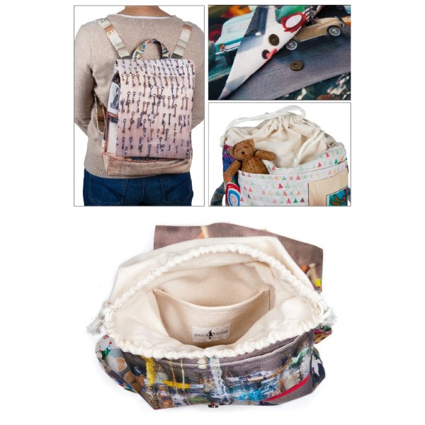 Backpack Provence white