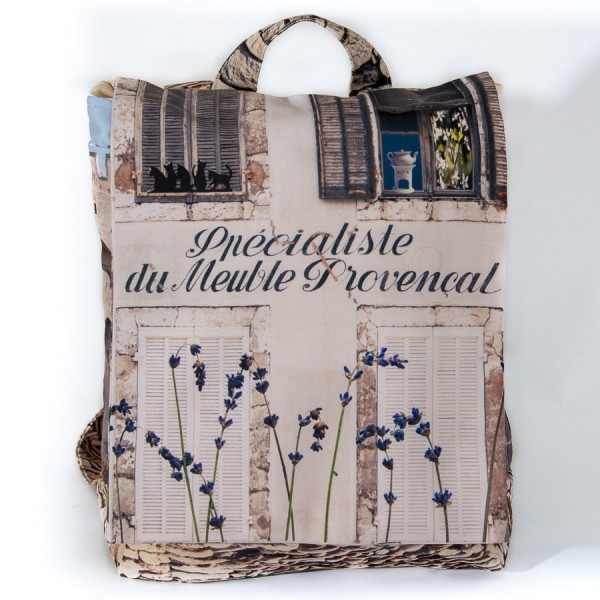 Backpack Provence white