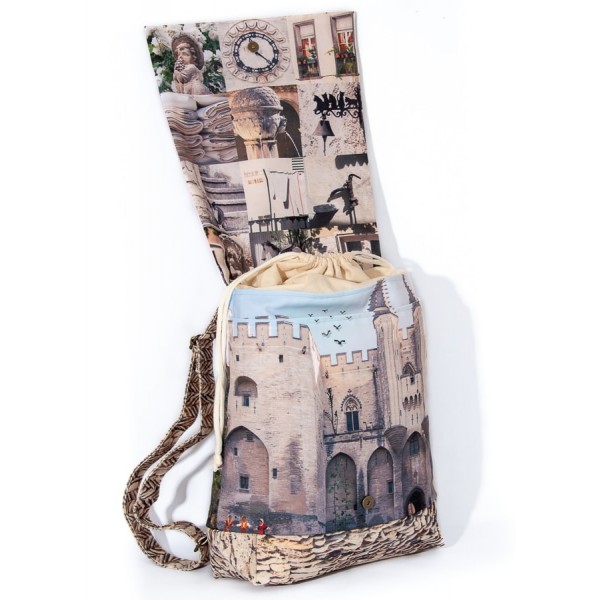 Backpack Provence white