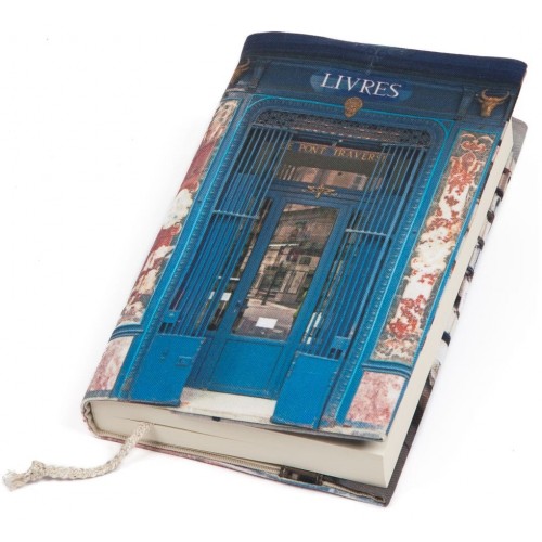 Book cover -Paris-retro-style - Livres-Le-pont-traverse - Maron-Bouillie made in France