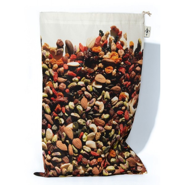 Sac à vrac réutilisable Fruits secs pour courses ou rangement cuisine