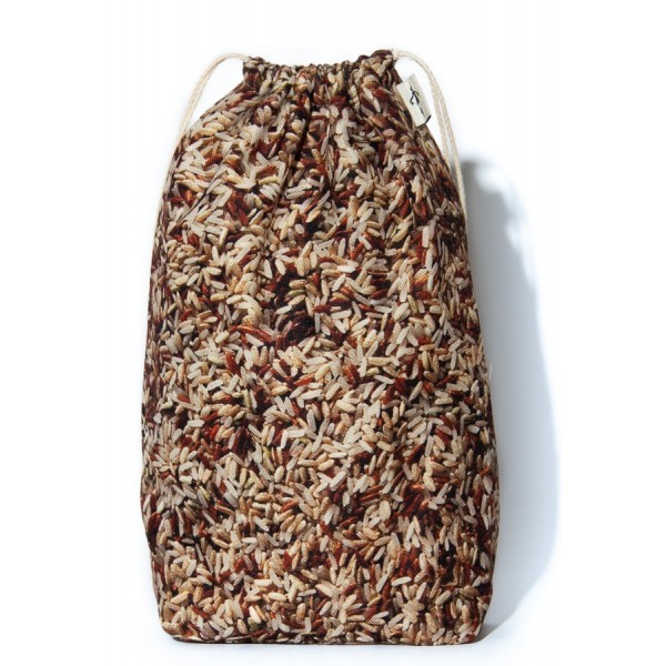 Rice Kitchen storage bags eco-friendly. Maron Bouillie made in France