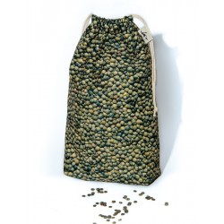 Green lentils Kitchen storage bag eco-friendly