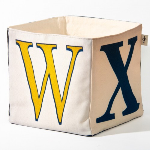 Alphabet fabric Box letter WXYZ