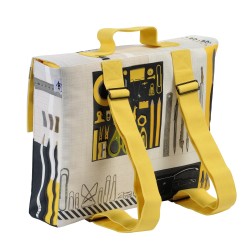 Cartable La Bricole Jaune et noir 2