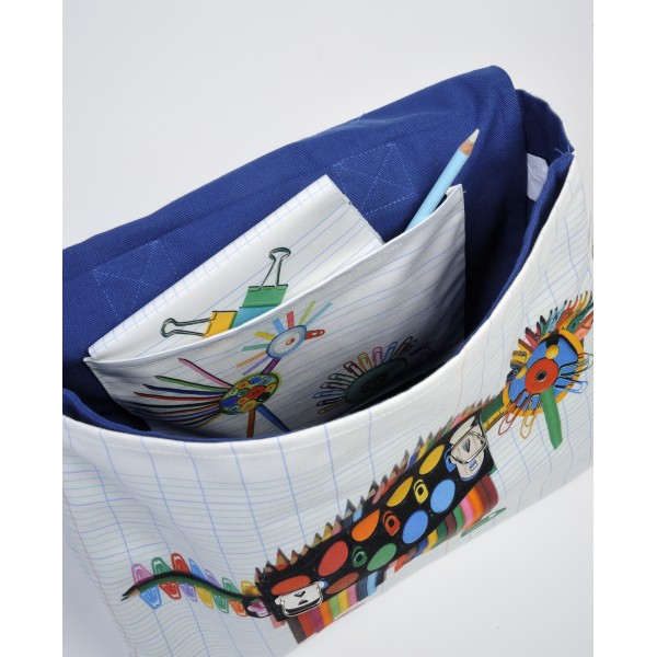 Schoolbag La Bricole Multicolored