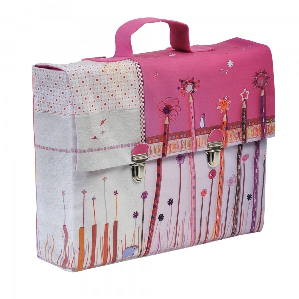 Cartable La Bricole Rose Cartable La Bricole Rose