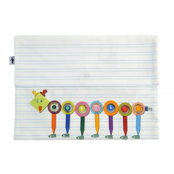 Documents case La Bricole Multicolored