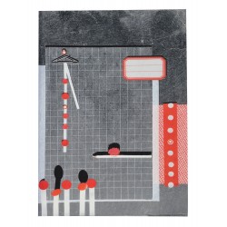 School Note-book Cover La Bricole Slate
