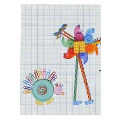 Protège cahier La Bricole Multicolore 2