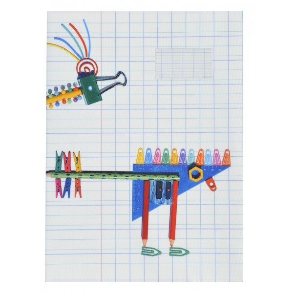 School Note-book Cover La Bricole Multicolored