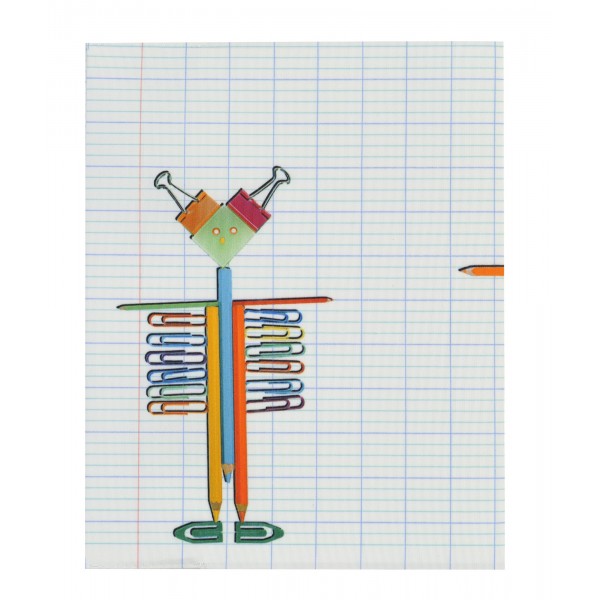 School Note-book Cover La Bricole Multicolored