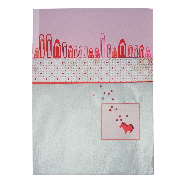 School Note-book Cover La Bricole Pink