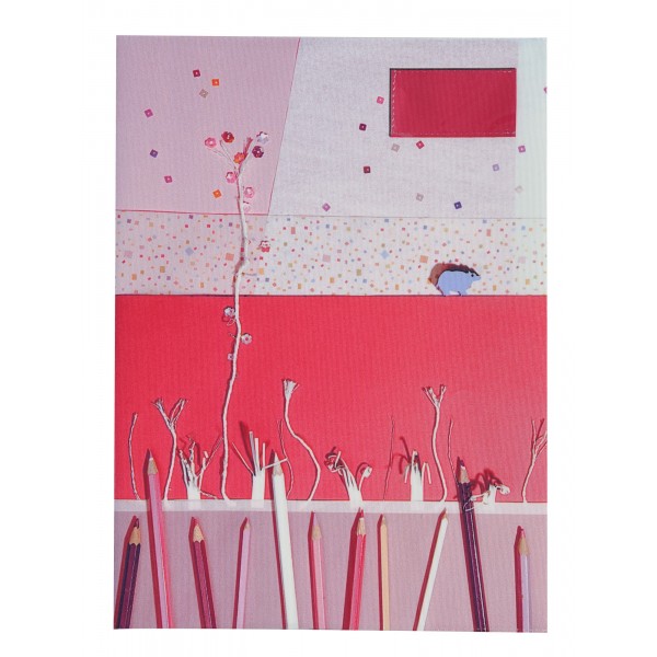 School Note-book Cover La Bricole Pink