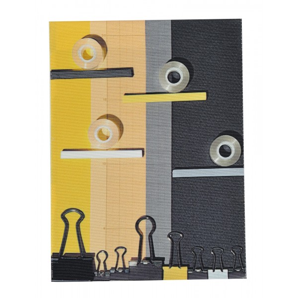 Notepad Cover La Bricole Yellow and black Notepad Cover La Bricole Yellow and black