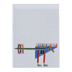 Housse de Bloc note La Bricole Multicolore