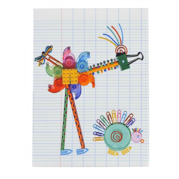 Housse de Bloc note La Bricole Multicolore