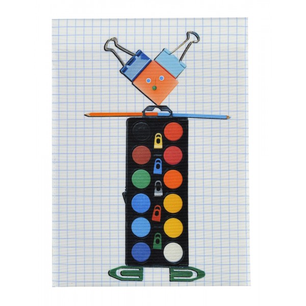 Housse de Bloc note La Bricole Multicolore Housse de Bloc note La Bricole Multicolore