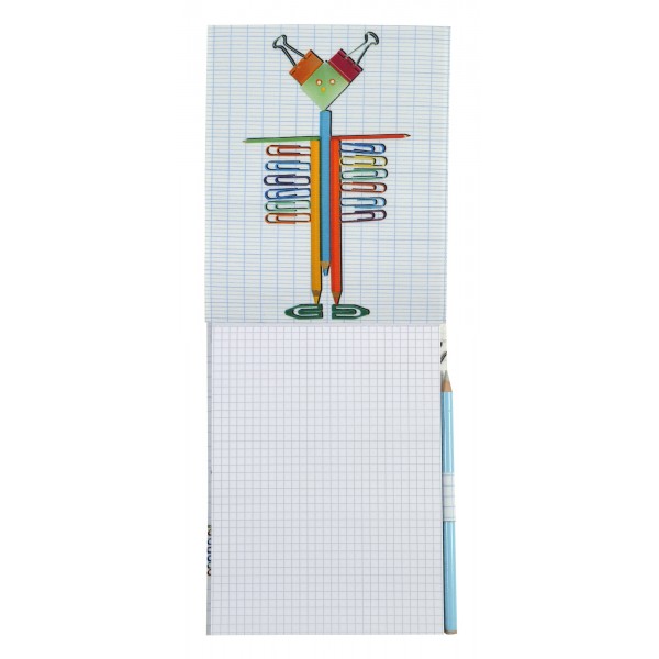 Housse de Bloc note La Bricole Multicolore Housse de Bloc note La Bricole Multicolore