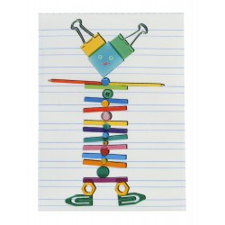 Housse de Bloc note La Bricole Multicolore 2