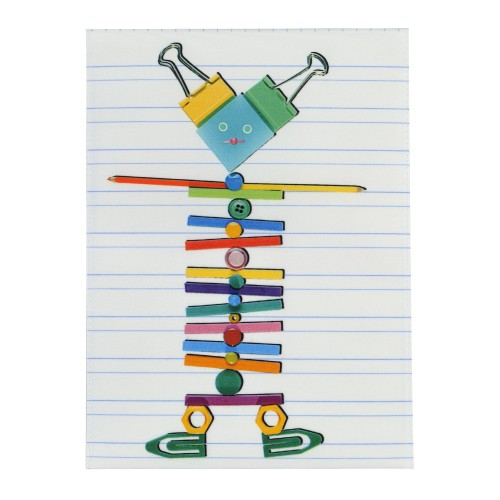 Notepad Cover La Bricole Multicolored