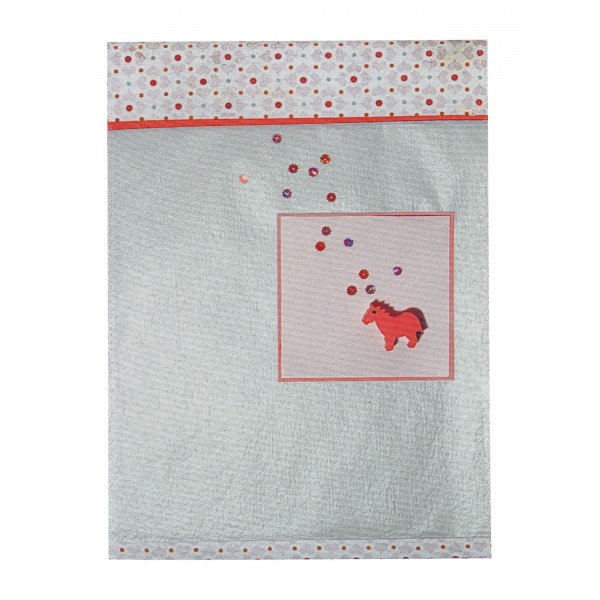 Housse de Bloc note La Bricole Rose Housse de Bloc note La Bricole Rose