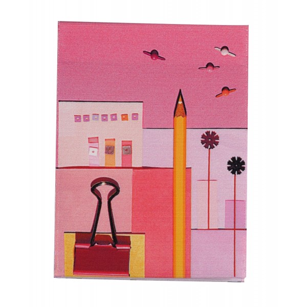 Housse de Bloc note La Bricole Rose Housse de Bloc note La Bricole Rose