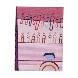 Housse de Bloc note La Bricole Rose 2