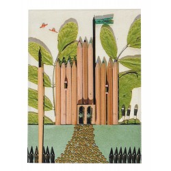 Housse de Bloc note La Bricole Nature 2