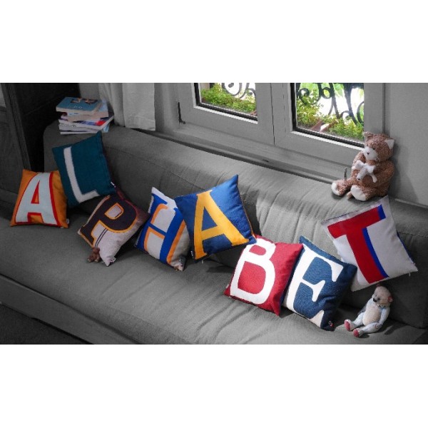 Housse de coussin Alphabet