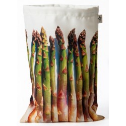 Sac à vrac Asperges - Sac à légumes pour la cuisine Maron Bouillie made in France 2