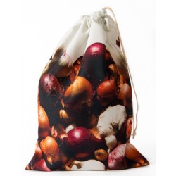 Onions Bag for bulk - Food bags for eco-friendly kitchen - Maron Bouillie made in France 2