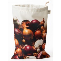 Onions Bag for bulk - Food bags for eco-friendly kitchen - Maron Bouillie made in France 2