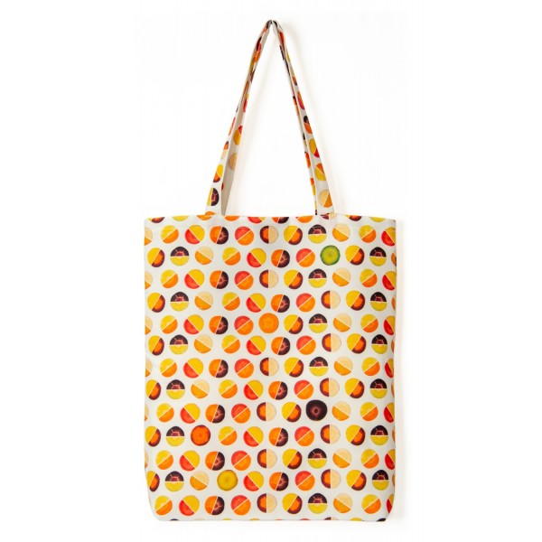 Graphic Vegetable tote bag Carrots - made in France - Maron Bouillie Paris