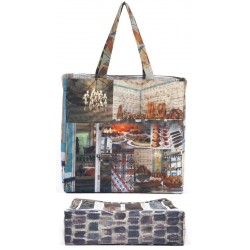 Bag-Paris-retro-style-Maron-Bouillie-Confiserie Boulangerie-font 2