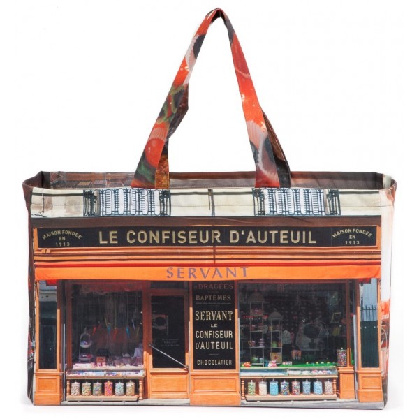 Bag-Paris-retro-style-Maron-Bouillie-Confiseur-d'Auteuil-front Bag-Paris-retro-style-Maron-Bouillie-Confiseur-d'Auteuil-front