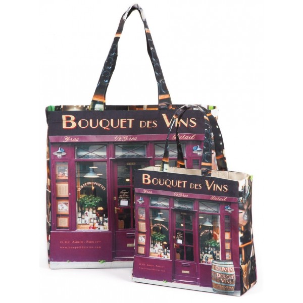 Bag-Paris-retro-style-Maron-Bouillie-Bouquet-des-vins-large-small