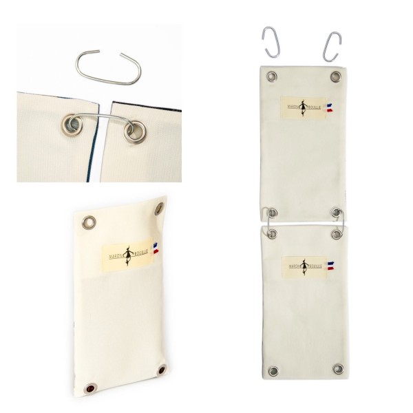 Wall pouches back hangs - Vegetables Kitchen- Maron Bouillie  Paris - made in France