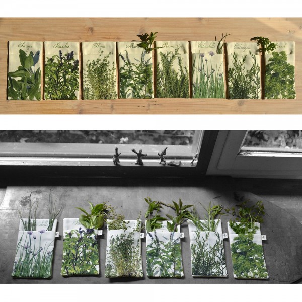 Poches pour herbes aromatiques - Légumes cuisine - Maron Bouillie Paris - made in France