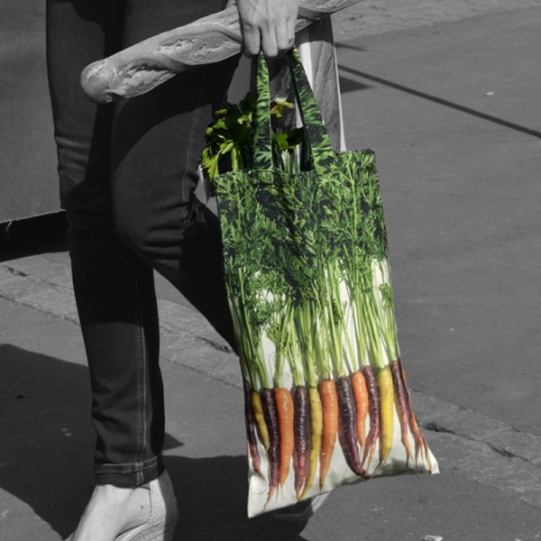 Sacs à carottes multicolore porté à la main - Sac légumes Maron Bouillie - Sac à provisions réutilisables en tissu